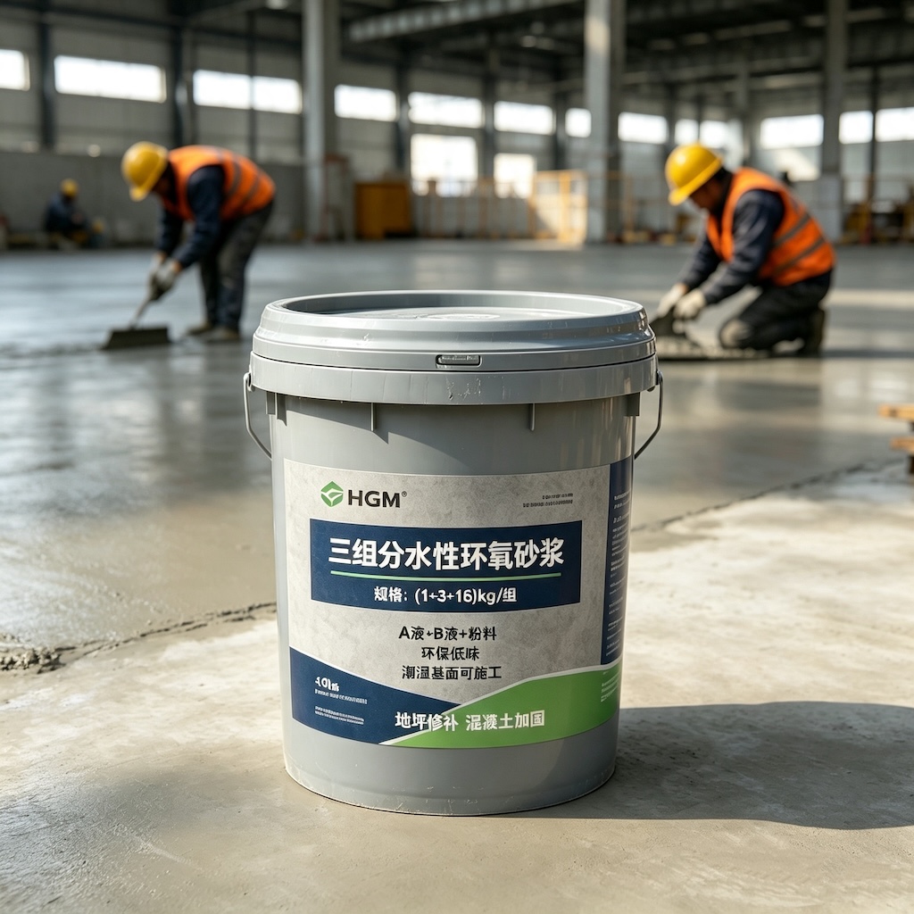 孝义三组份水性环氧砂浆